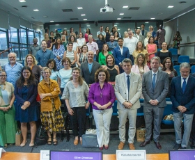 UnB recepciona delegação da Université Paris 8. 19/11/2025. foto: Anastácia Vaz/Secom UnB